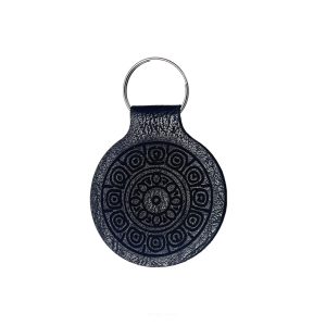 جاکلیدی چرمی طرح اسلیمی