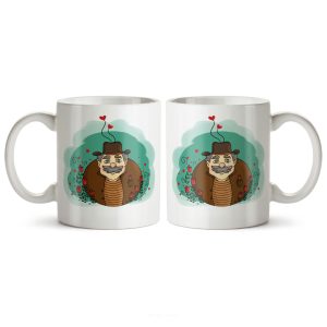 ماگ سرامیکی ساده طرح پدر کد MUG-126