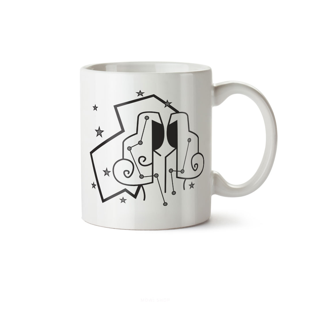 ماگ سرامیکی ساده طرح نماد ماه ژوئن/خرداد کد MUG-130