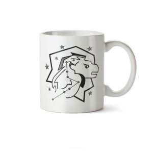 ماگ سرامیکی ساده طرح نماد ماه آگوست/مرداد کد MUG-132