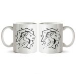 ماگ سرامیکی ساده طرح نماد ماه آگوست/مرداد کد MUG-132