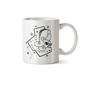 ماگ سرامیکی ساده طرح نماد ماه سپتامبر/شهریور کد MUG-133