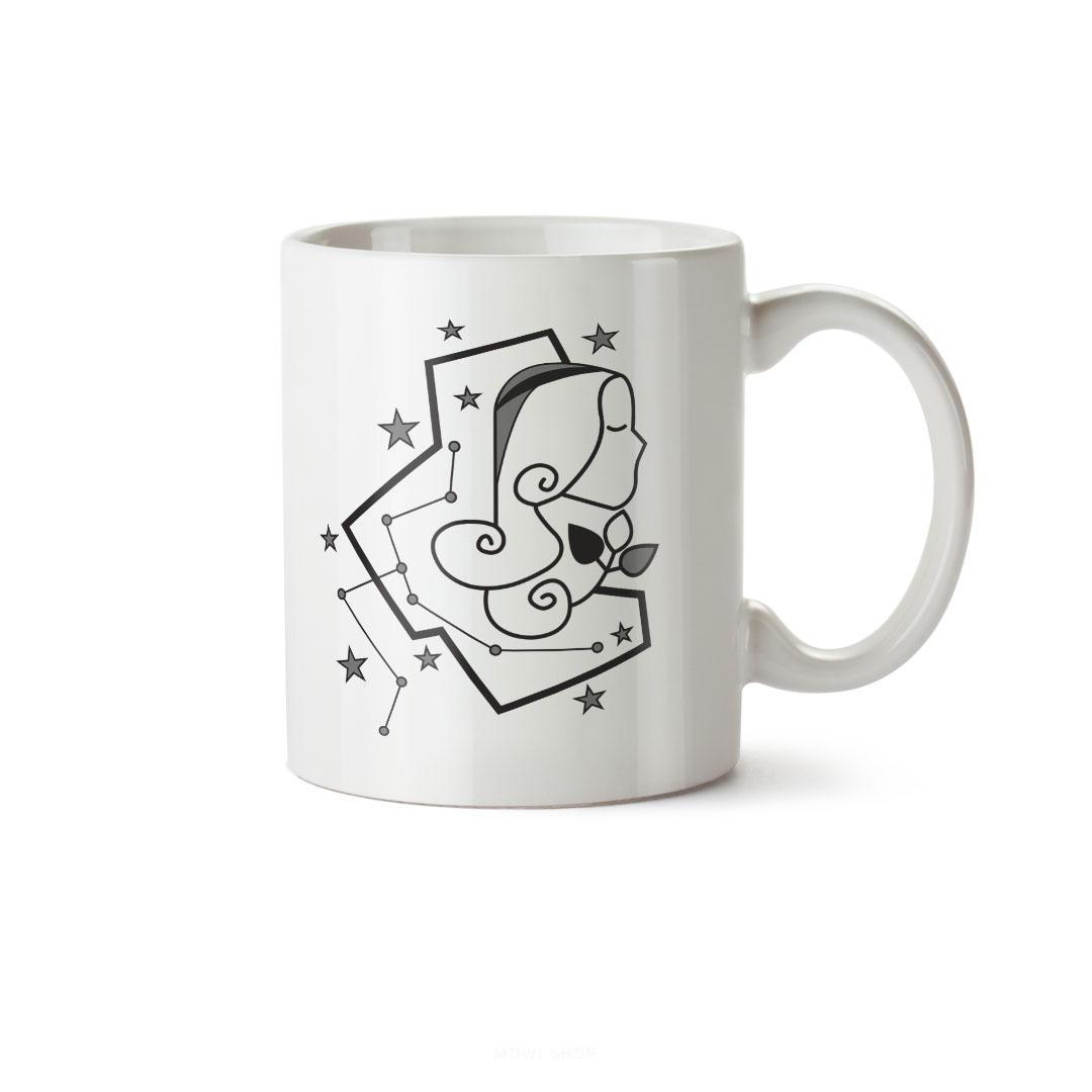 ماگ سرامیکی ساده طرح نماد ماه سپتامبر/شهریور کد MUG-133