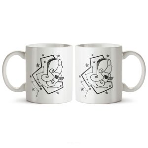ماگ سرامیکی ساده طرح نماد ماه سپتامبر/شهریور کد MUG-133