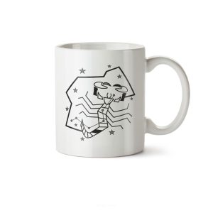 ماگ سرامیکی ساده طرح نماد ماه نوامبر/آبان کد MUG-135