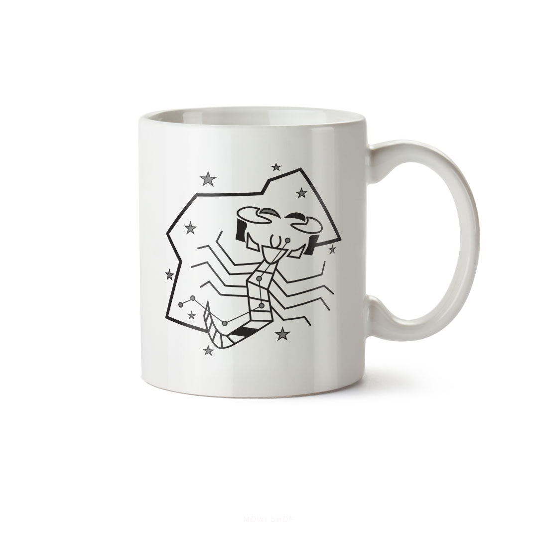 ماگ سرامیکی ساده طرح نماد ماه نوامبر/آبان کد MUG-135