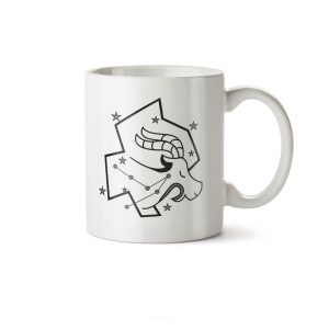 ماگ سرامیکی ساده طرح نماد ماه ژانویه/دی کد MUG-137