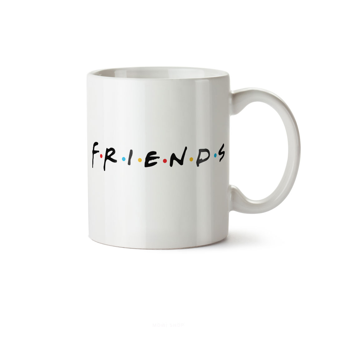 ماگ سرامیکی ساده طرح فانتزی friends کد MUG-154