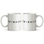 ماگ سرامیکی ساده طرح فانتزی friends کد MUG-154