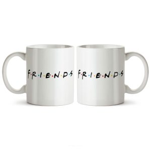 ماگ سرامیکی ساده طرح فانتزی friends کد MUG-154