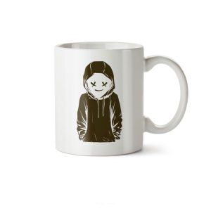 ماگ سرامیکی ساده طرح فانتزی هکر کد MUG-159