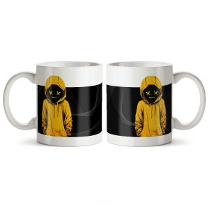 ماگ سرامیکی ساده طرح فانتزی هکر کد MUG-160
