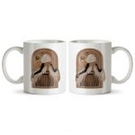 ماگ سرامیکی ساده طرح فانتزی دخترانه کد MUG-165