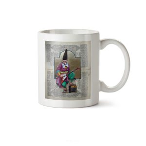 ماگ سرامیکی ساده طرح فانتزی کد MUG-178