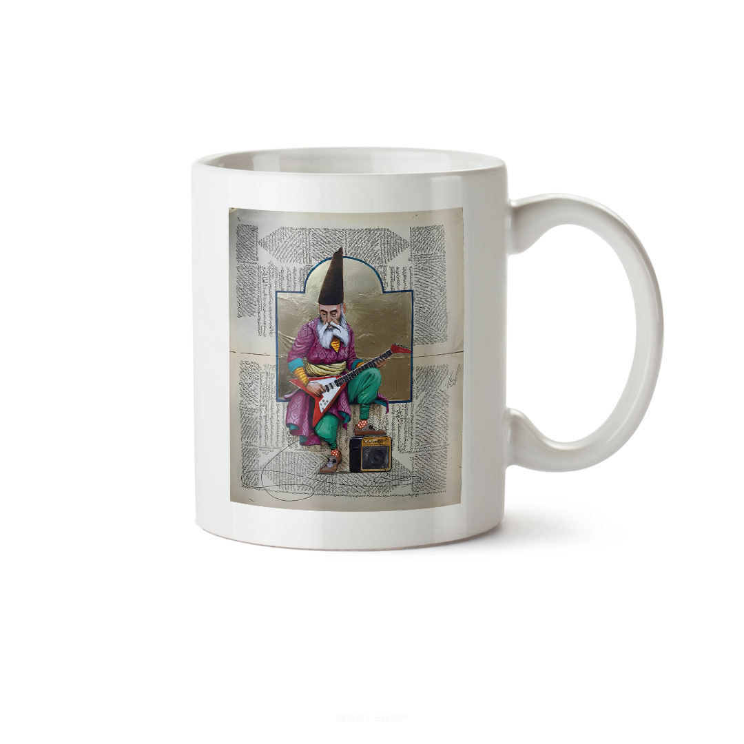 ماگ سرامیکی ساده طرح فانتزی کد MUG-178