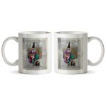 ماگ سرامیکی ساده طرح فانتزی کد MUG-178