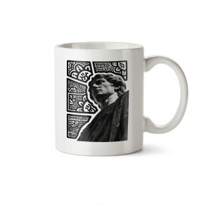 ماگ سرامیکی ساده طرح فانتزی کد MUG-180