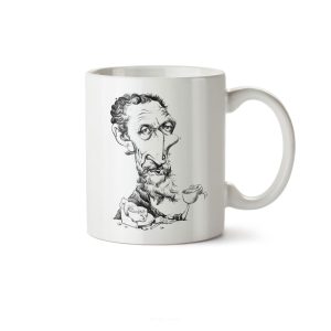ماگ سرامیکی ساده طرح فانتزی کد MUG-182
