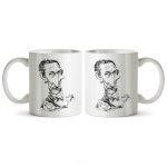 ماگ سرامیکی ساده طرح فانتزی کد MUG-182
