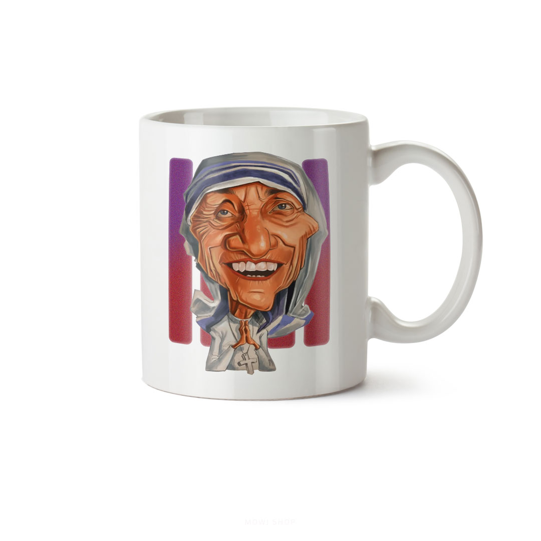 ماگ سرامیکی ساده طرح فانتزی کد MUG-184