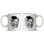 ماگ سرامیکی ساده طرح عاشقانه کد MUG-186